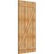 Ekena Millwork Joined Board-n-Batten Shutters w/Z-Bar, Rough Sawn Western Red Cedar, 32 1/4W x 66H, PR RBJ06Z32X066RWR - alternate 5